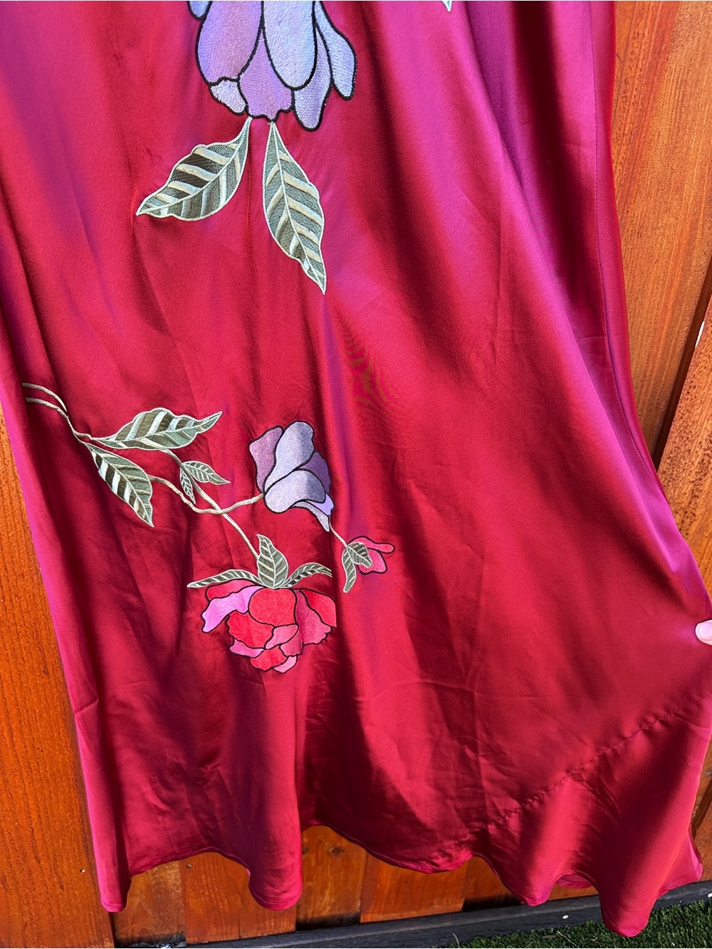 ASOS satin midi dress - Picture 5 of 7